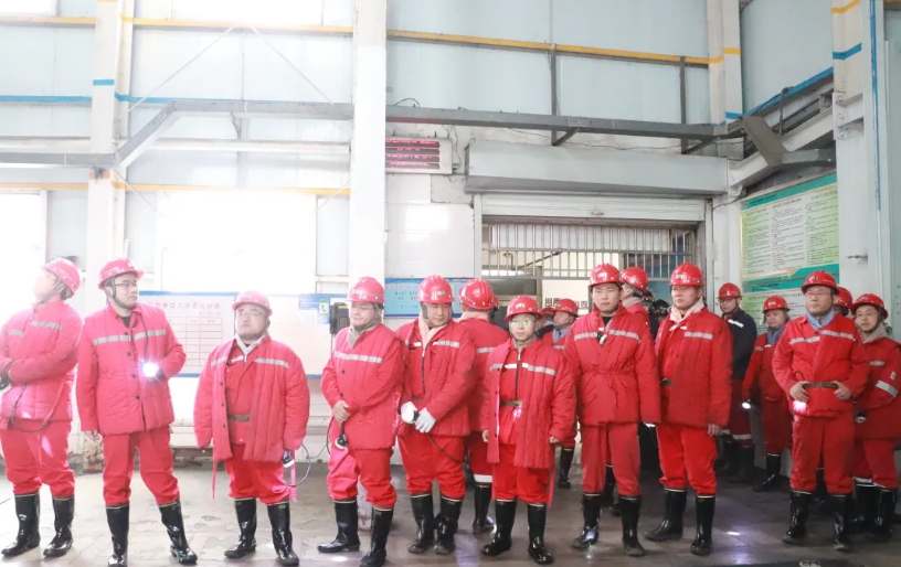 【紅旗煤礦】濟(jì)寧市能源局、縣應(yīng)急局到我礦進(jìn)行安全生產(chǎn)診斷幫扶執(zhí)法檢查1